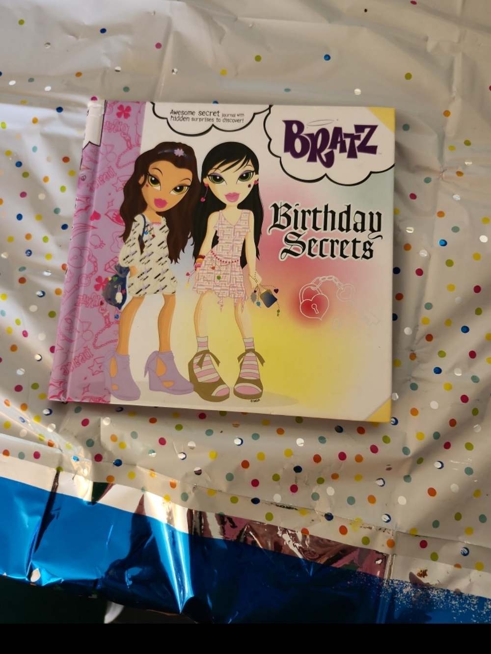 "Bratz" L&C Birthday Secrets (Bratz Interactcive Storybook) Hardcover 2008 mga